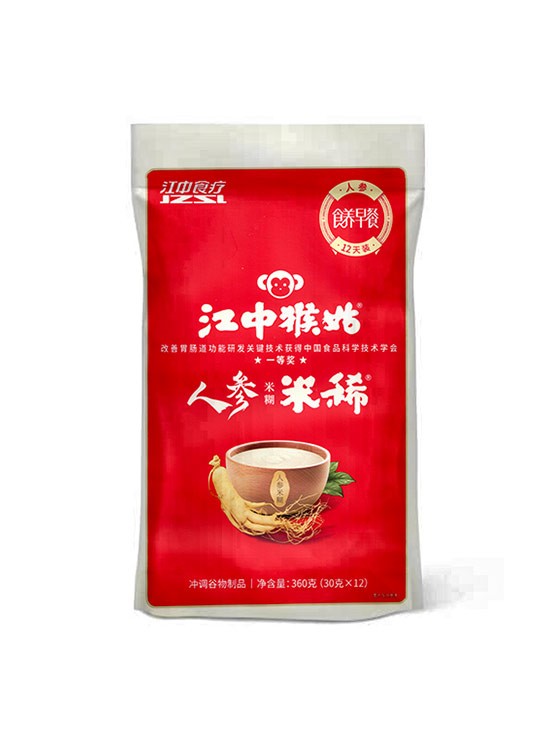 江中猴(hóu)菇 人(rén)參米糊 米(mǐ)稀